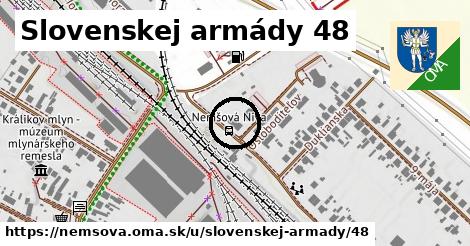 Slovenskej armády 48, Nemšová