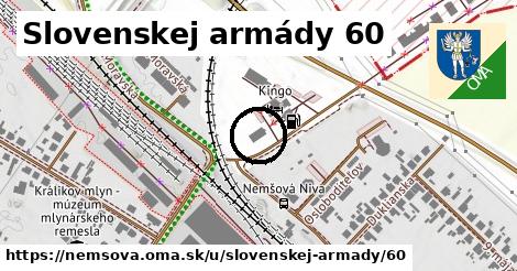 Slovenskej armády 60, Nemšová