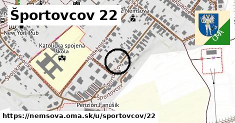 Športovcov 22, Nemšová