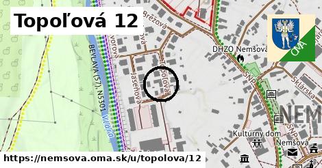 Topoľová 12, Nemšová