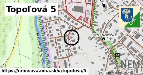 Topoľová 5, Nemšová