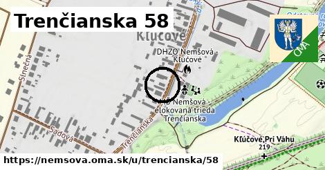 Trenčianska 58, Nemšová