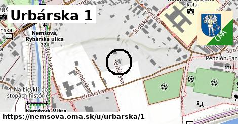 Urbárska 1, Nemšová