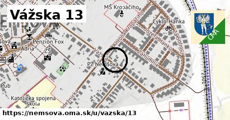 Vážska 13, Nemšová