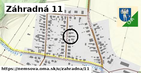 Záhradná 11, Nemšová