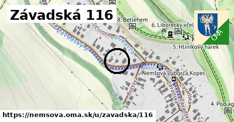 Závadská 116, Nemšová