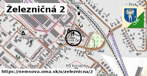 Železničná 2, Nemšová