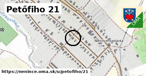 Petőfiho 21, Nenince