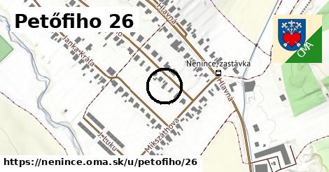 Petőfiho 26, Nenince