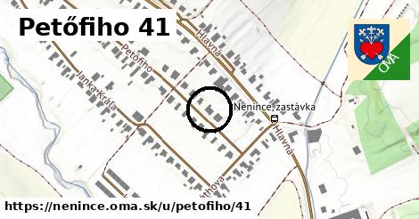 Petőfiho 41, Nenince