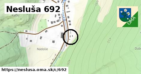 Nesluša <span class="supisne">692</span>