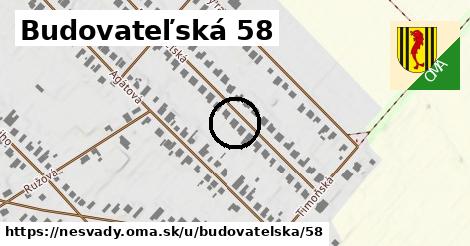 Budovateľská 58, Nesvady