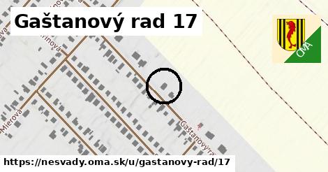 Gaštanový rad 17, Nesvady