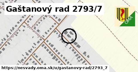 Gaštanový rad 2793/7, Nesvady