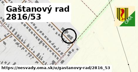 Gaštanový rad 2816/53, Nesvady