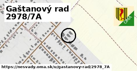 Gaštanový rad 2978/7A, Nesvady