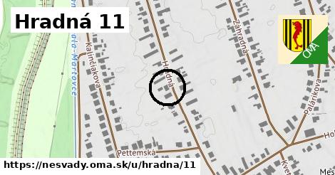 Hradná 11, Nesvady