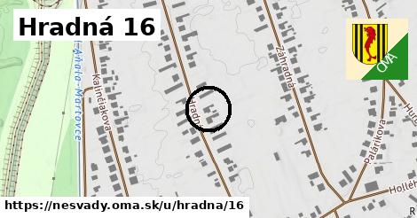 Hradná 16, Nesvady