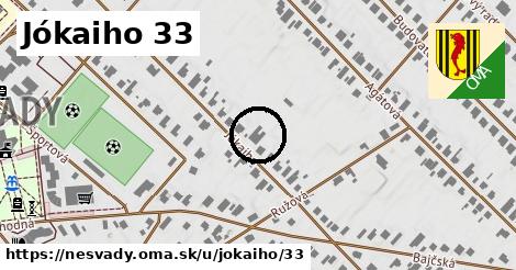 Jókaiho 33, Nesvady