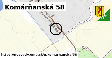 Komárňanská 58, Nesvady