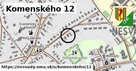 Komenského 12, Nesvady