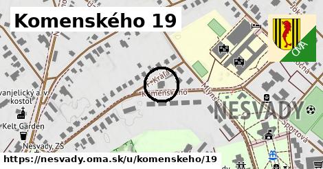 Komenského 19, Nesvady