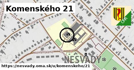 Komenského 21, Nesvady