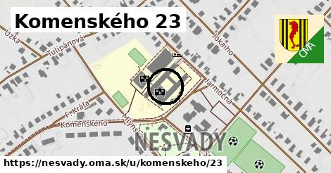 Komenského 23, Nesvady