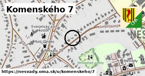 Komenského 7, Nesvady