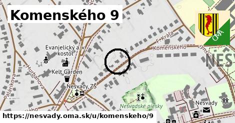 Komenského 9, Nesvady