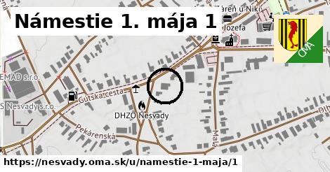 Námestie 1. mája 1, Nesvady