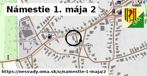 Námestie 1. mája 2, Nesvady