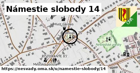 Námestie slobody 14, Nesvady