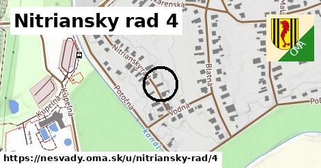 Nitriansky rad 4, Nesvady