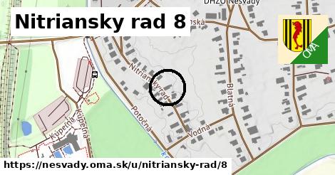 Nitriansky rad 8, Nesvady