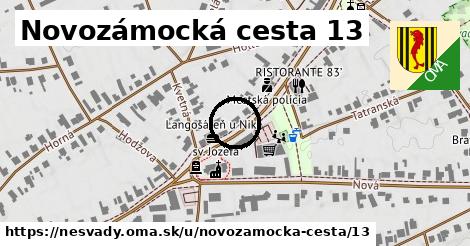 Novozámocká cesta 13, Nesvady