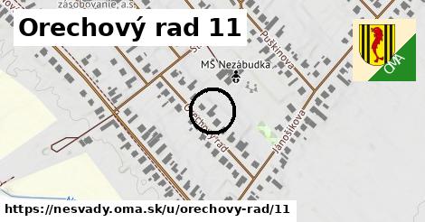 Orechový rad 11, Nesvady