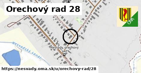 Orechový rad 28, Nesvady