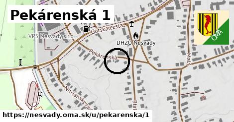 Pekárenská 1, Nesvady