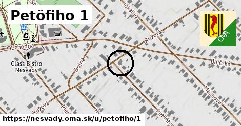 Petöfiho 1, Nesvady