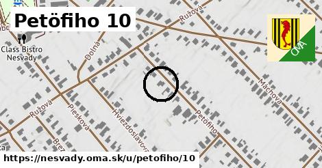 Petöfiho 10, Nesvady