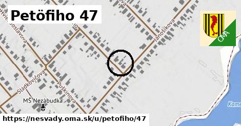 Petöfiho 47, Nesvady