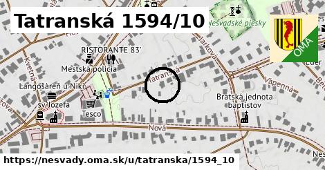 Tatranská 1594/10, Nesvady