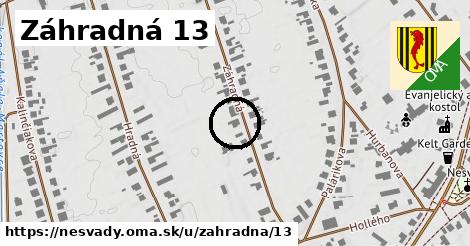 Záhradná 13, Nesvady