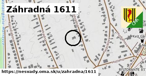 Záhradná 1611, Nesvady