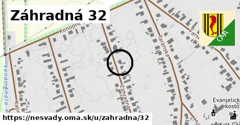 Záhradná 32, Nesvady