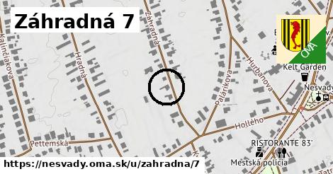 Záhradná 7, Nesvady