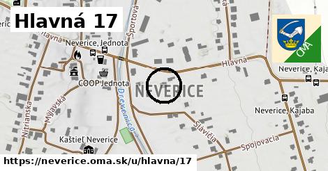 Hlavná 17, Neverice