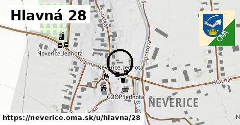 Hlavná 28, Neverice