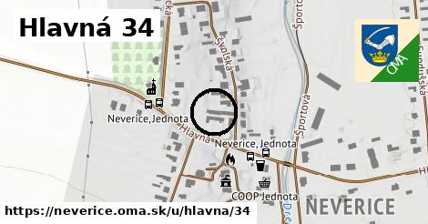 Hlavná 34, Neverice